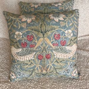 Morris & Co Pillows + pillow covers
